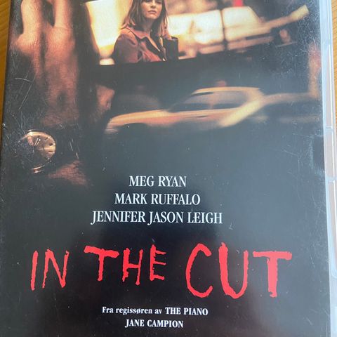 In the Cut (2003) DVD. Norsk tekst.