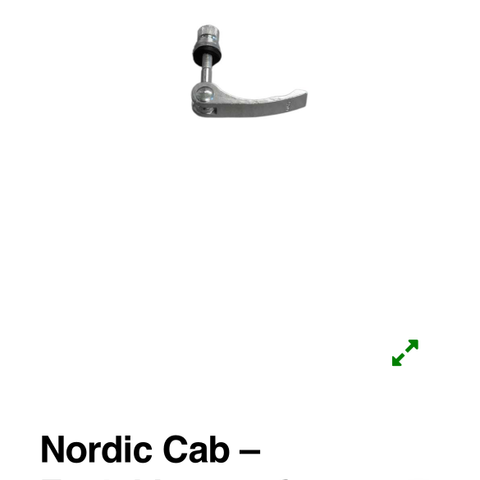 Nordic cab festeklemme