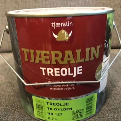 Treolje, terasseolje, Tjæralin, ny