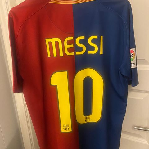 Lionel Messi Barcelona 2008/2009 Hjemmedrakt🔥