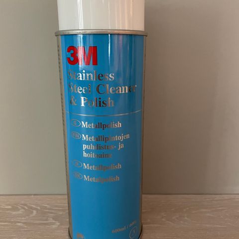 Metallpolish; 3M Stainless steel cleaner & polish