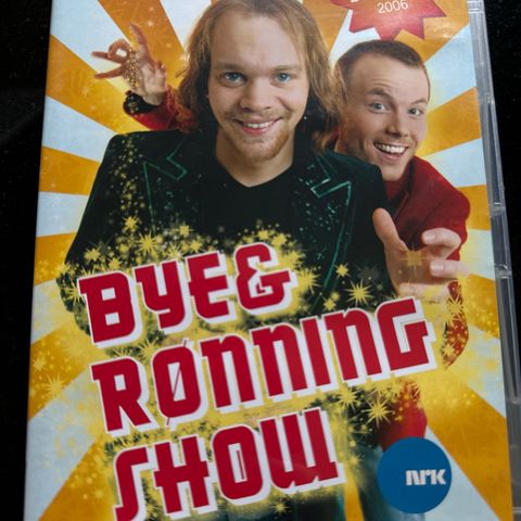 BYE & RØNNING SHOW 2006 - HUMORSHOW DVD / NRK