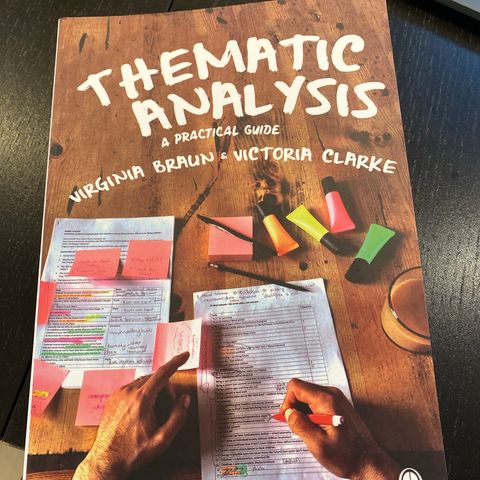 Thematic analyses -  A practical guide