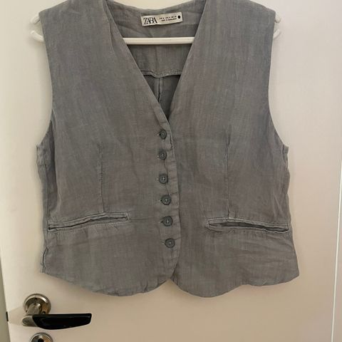 100% lin vest