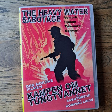 DVD "Kampen om tungtvannet"