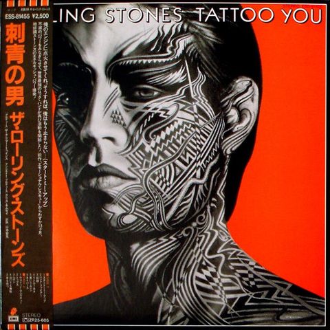 Rolling Stones - «Tattoo You» Japansk 1. pressing m/obi