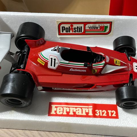 Ferrari 312 T2 modellbil fra Polistil