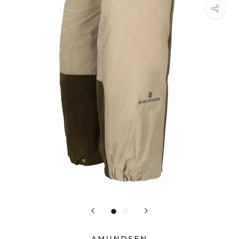 Amundsen Skauen gaiters warm beige