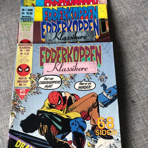 Edderkoppen klassikere 1989-1990