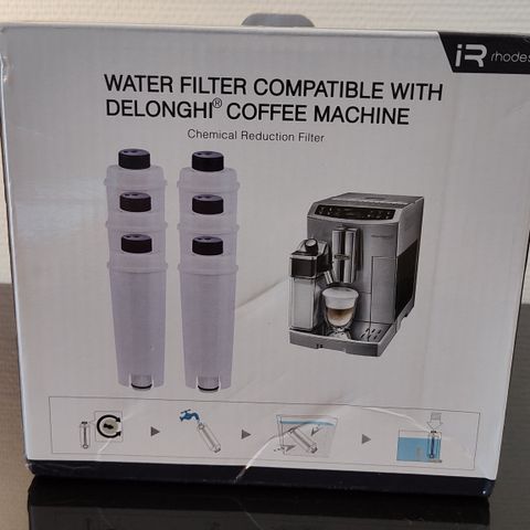 Vannfilter for DeLonghi kaffemaskin