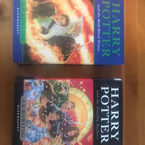2 stk Harry Potter bøker