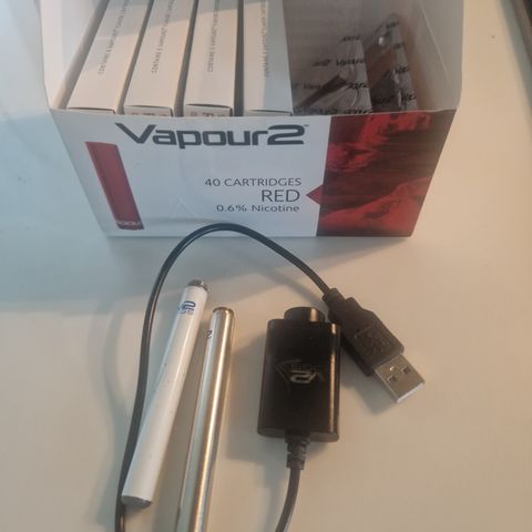 Vapour2 e-sigaretter med patroner