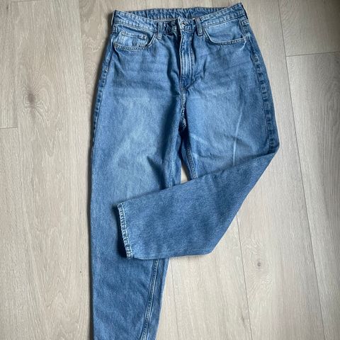 Loose mom ultra high waist ankel jeans