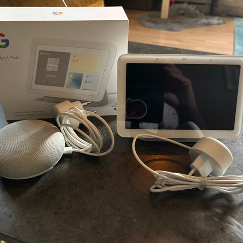 Google Home Nest og mini Google Home