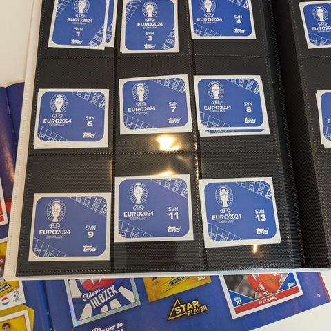 Topps EURO 2024 Stickers Bytte/Salg