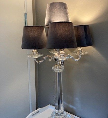 Nydelig lampe i krystall