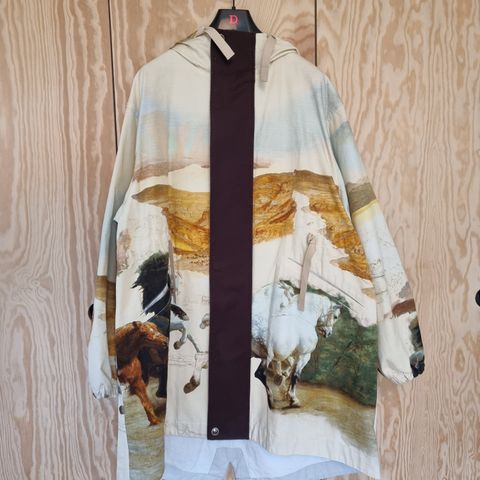 Acne Studios horse print parka