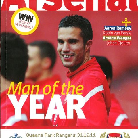 Program Arsenal - Queens Park Rangers (31.12.2011)