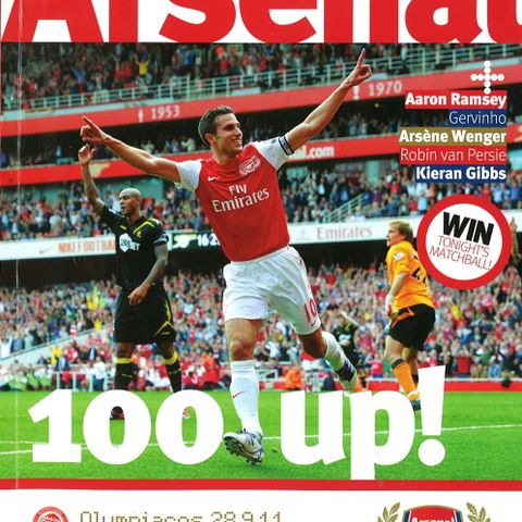 Program Arsenal - Olympiacos (28.09.2011)