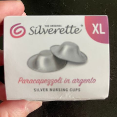 Silverette nursing cups - brystskjold