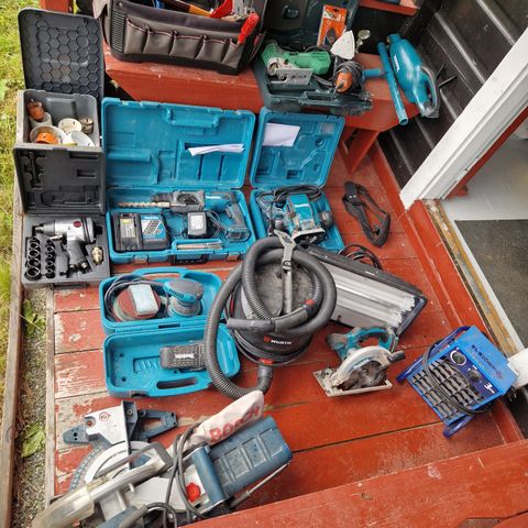 Makita, Fein, Hitachi, Bosch, mmm.