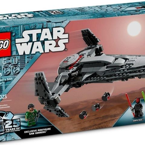 Lego Star Wars 75383 Sith Infiltrator - Uten figurer!