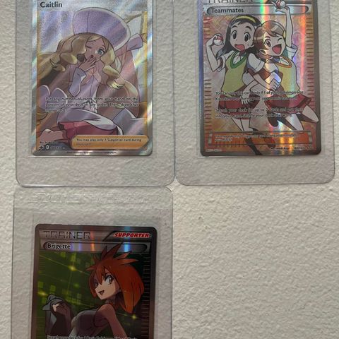 Pokemon Trainer Cards Supporter/Items