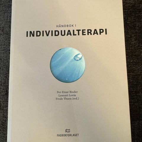 Håndbok i individualterapi