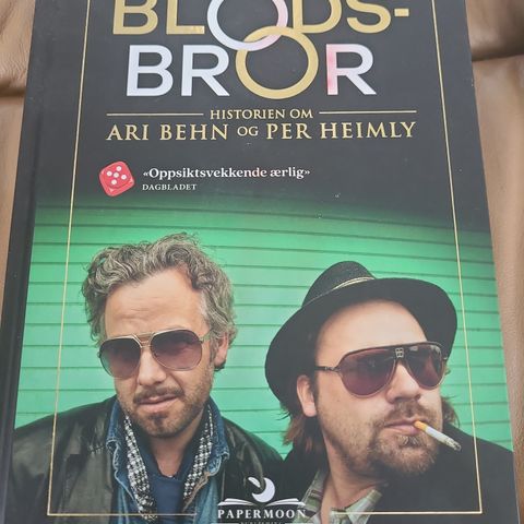 Blodsbror av per heimly om ari behn.