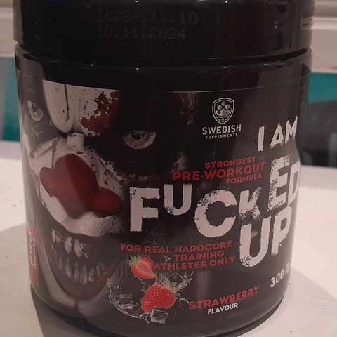 I am fucked up strawberry