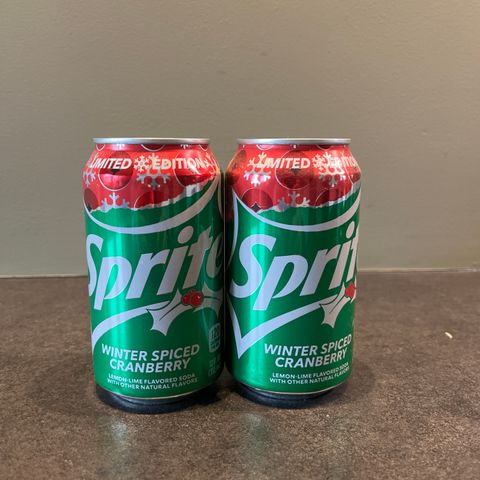 Sprite winter spiced cranberry Limited edition (355 ml)