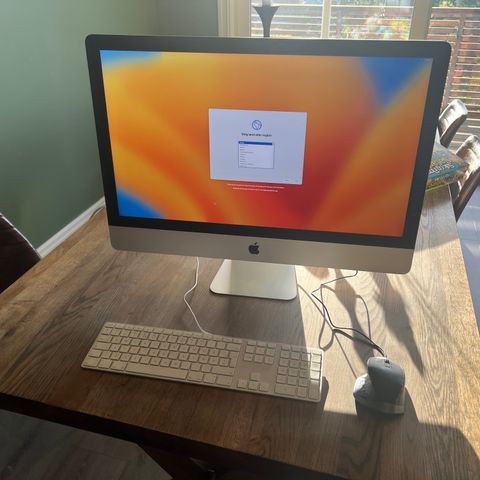 Kraftig iMac 27" Retina 5K (2019) - Oppgradert 64GB RAM, 1TB SSD