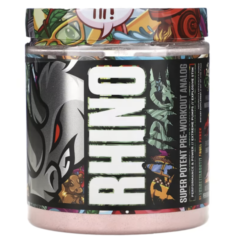 PWO Rhino Rampage Super Potent Pre-Workout Analog