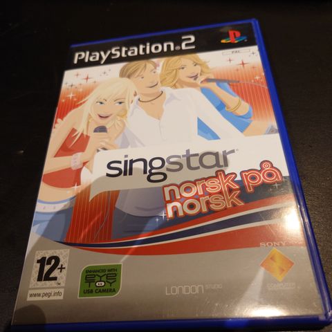 SINGSTAR NORSK PÅ NORSK 🇧🇻 PLAYSTATION 2