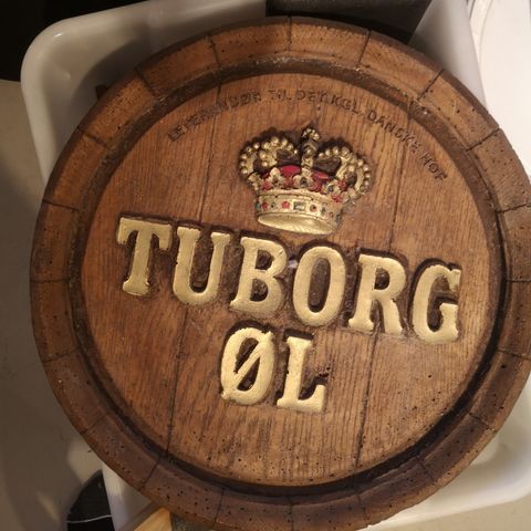 Tuborg øl skilt