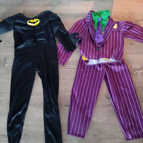 Batman og Joker-kostymer
