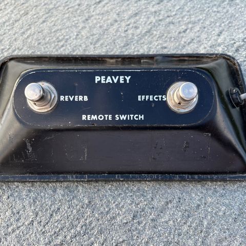 Vintage Peavey Remote Switch 70s