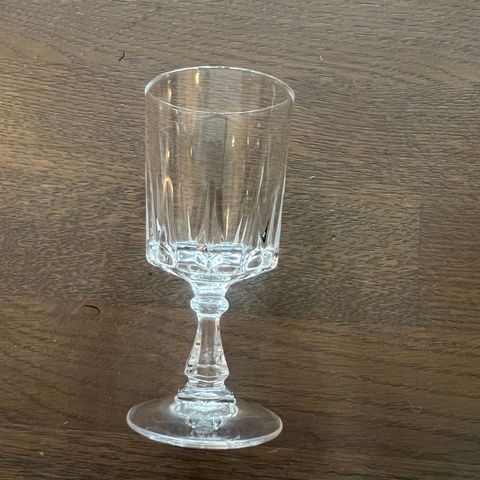 Vintage krystall D’Arques Durand Louvre Likørglass