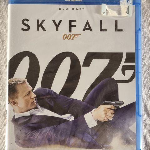 James Bond Skyfall 007 ny forseglet Blu-ray norsk tekst