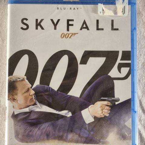 James Bond Skyfall 007 Gratis Frakt ny forseglet Blu-ray norsk tekst