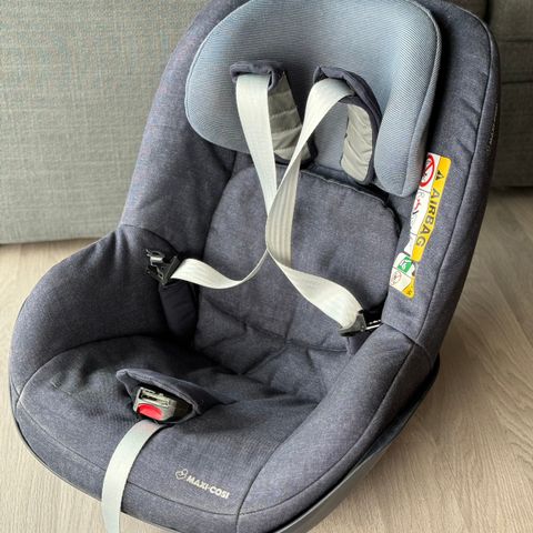 Barnesete Maxi-cosi 0-15m med base