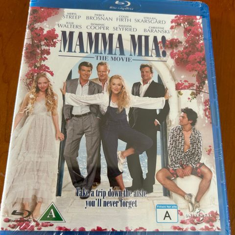 Mamma Mia The Movie Blu-ray (ny i plast)