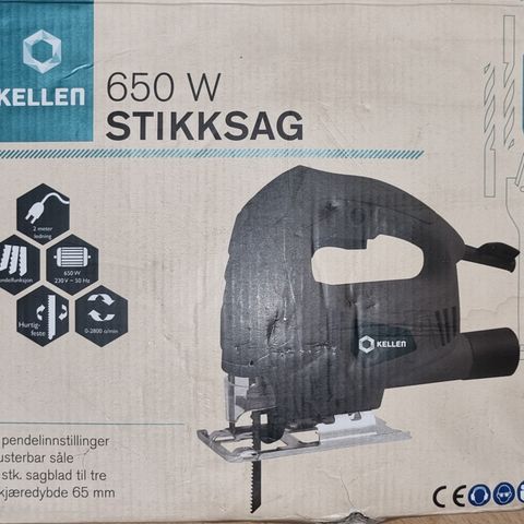 Kellen stikksag 650W