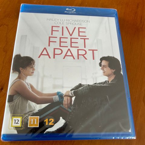 Five Feet Apart - Blu-ray (ny i plast)