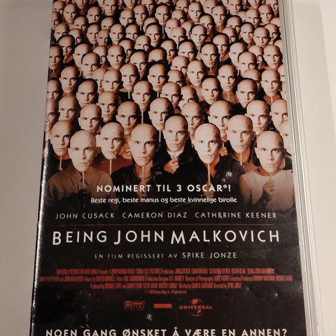 Being John Malkovich (VHS)