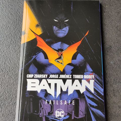 Ny Batman Fallsafe grafisk novelle/ Graphic novel / tegneserie