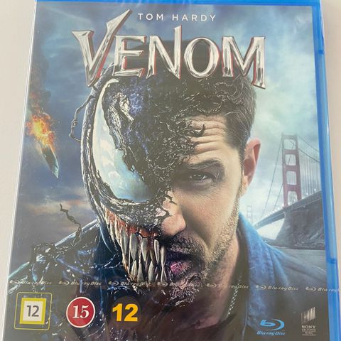 Venom blu-ray - ny i plast