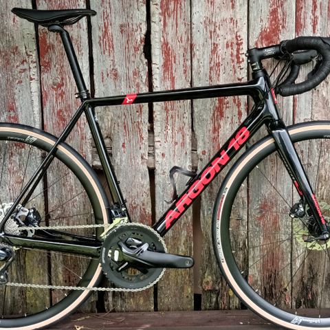 Helt ny Argon Gallium CS DISC M 54/55kanadisk karbon racer Shimano Ultegra