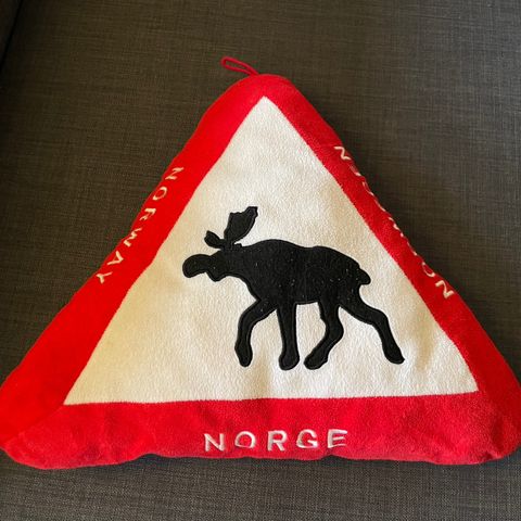 Norway pute med elg