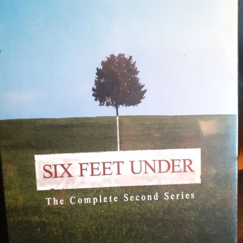 Six Feet Under, sesong 2, norsk tekst, forseglet, DVDx5